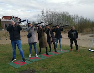 Laser Kleiduifschieten Volendam