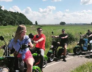 E chopper tour en Volendamse Avond